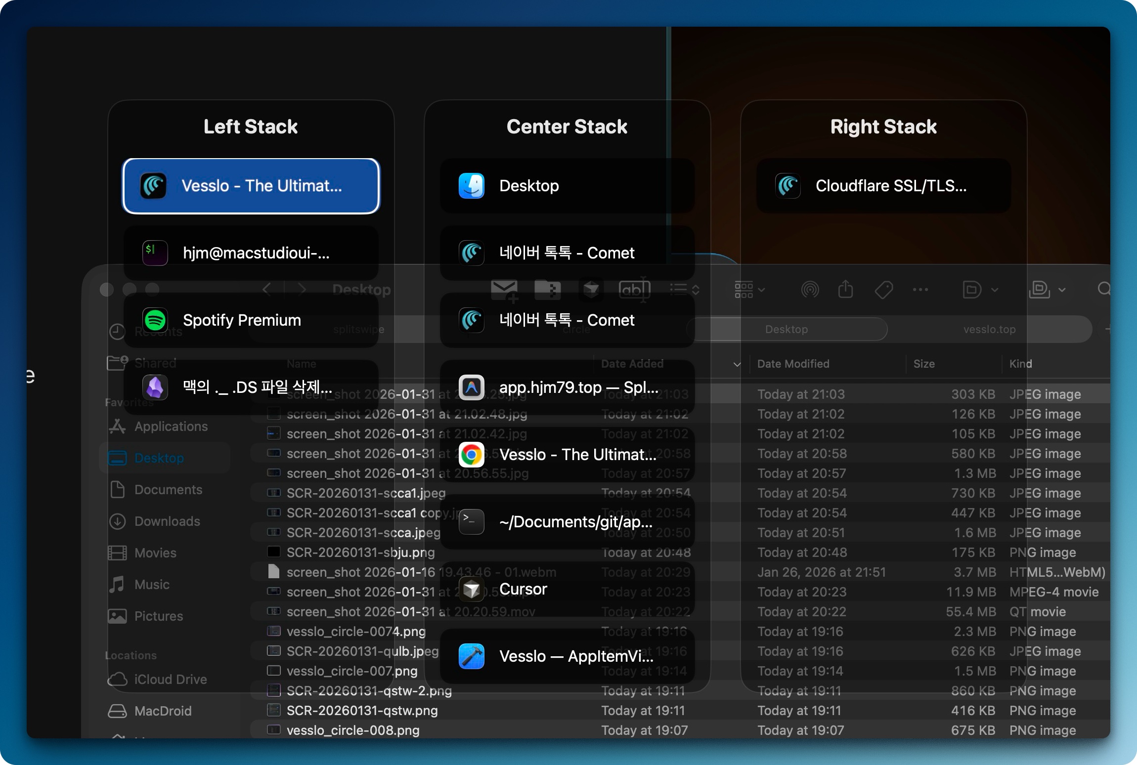 Overview mode